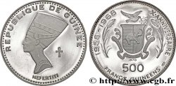GUINÉE 500 Francs 10e anniversaire de l’indépendance 1970  SPL 