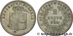 POLAND 2 Zlote monnayage révolutionnaire 1831 Varsovie