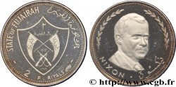 FUJAIRAH 2 Riyals Nixon 1970  MS 
