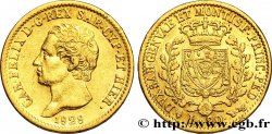 ITALY - KINGDOM OF SARDINIA 20 Lire Charles Félix 1828 Turin