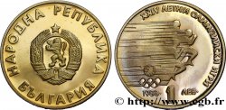 BULGARIE 1 Lev Jeux Olympiques d’été 1988 : emblème / sprinters 1988 Sofia