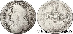 ROYAUME-UNI 1 Crown Jacques II / armes tranche TERTIO 1687 