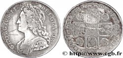 REINO UNIDO 1 Crown Georges II / St Georges terrassant le dragon 1739 