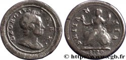 ROYAUME-UNI 1 Farthing Georges Ier / Britannia 1720  B+ 