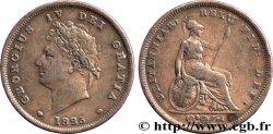 UNITED KINGDOM 1 Penny Georges IV tête laurée / Britannia 1825 