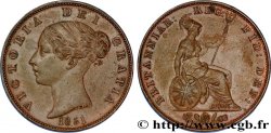 UNITED KINGDOM 1/2 Penny Victoria “tête jeune” 1851 