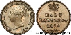 ROYAUME-UNI 1/2 Farthing Victoria “tête jeune” 1839 