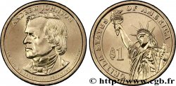 UNITED STATES OF AMERICA 1 Dollar Présidentiel Andrew Johnson / statue de la liberté type tranche A 2011 Denver MS 