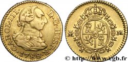 SPAGNA 1/2 Escudo Charles III / armes M 1788 Madrid BB 
