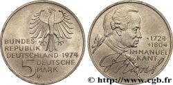 ALLEMAGNE 5 Mark / Emmanuel Kant 1974 Munich - D SPL 