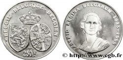 BÉLGICA 250 Francs Proof mort de la reine Astrid 1995 Bruxelles