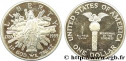ÉTATS-UNIS D&nbsp;AMÉRIQUE 1 Dollar Proof bicentennaire du Congrès 1989 San Francisco - S