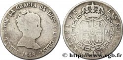 SPAGNA 4 Reales Isabelle II 1848 Madrid