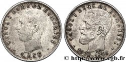 ROMANIA 1 Leu 40e anniversaire de règne du roi Charles Ier 1906  BB 