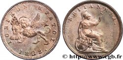 ISLAS JóNICAS 1 Lepton lion ailé / Britannia 1862 