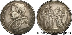 VATICANO Y ESTADOS PONTIFICIOS 1 Scudo Grégoire XVI, naissance de Jésus an IV 1834 Rome