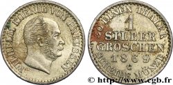 ALEMANIA - PRUSIA 1 Silbergroschen Royaume de Prusse Guillaume Ier 1869 Francfort