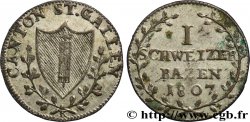 SUISSE - CANTON DE SAINT-GALL 1 Batzen - canton de Saint Gall 1807 