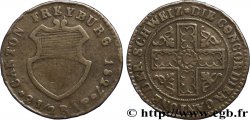SUISSE - CANTON DE FRIBOURG 2 1/2 Rappen - Canton de Fribourg 1827  TB+ 