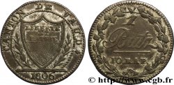 SUISSE - CANTON DE VAUD 1 Batzen - Canton de Vaud 1806 