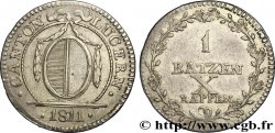 SUISSE - CANTON DE LUCERNE 1 Batzen - Canton de Lucerne 1811  TTB+ 