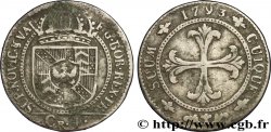 SCHWEIZ -  KANTON NEUCHATEL 1/2 Batzen canton de Neuchatel 1793  S 
