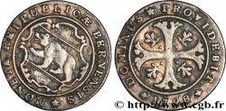 SUISSE - CANTON DE BERNE 1/2 Batzen - canton de Berne ours 1798  TB 