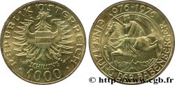 AUSTRIA 1000 Schilling or, millénaire de la Maison de Babenberg 1976 Vienne MS 