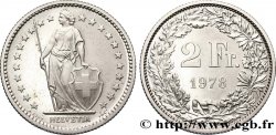 SWITZERLAND 2 Francs Proof Helvetia 1978 Berne - B