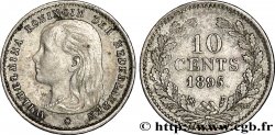 PAYS-BAS 10 Cents Wilhelmine 1895 Utrecht