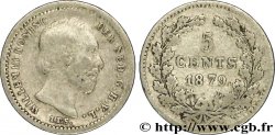 PAYS-BAS 5 Cents Guillaume III 1879 Utrecht