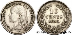 PAYS-BAS 10 Cents Wilhelmine 1893 Utrecht