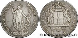ITALIE - LIGURIE 8 Lire St Jean-Baptiste / armes de la République Génoise 1796 Gênes TTB 