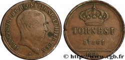 ITALY - KINGDOM OF TWO SICILIES 10 Tornesi François Ier 1825 