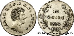 ITALIE - LUCQUES 10 Soldi Charles-Louis de Bourbon 1833 Lucques