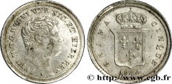 ITALIA - REINO DE LAS DOS SICILIAS 5 Grana Ferdinand II, roi de Naples et Sicile 1844 