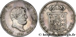 ITALIE - ROYAUME DES DEUX-SICILES 120 Grana Royaume des Deux-Siciles, Ferdinand II / écu couronné 1851 Naples