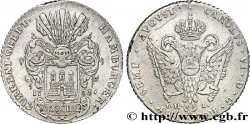 GERMANIA - LIBERA CITTA DE AMBURGO 32 Schilling armes de la ville / aigle impérial 1733 Hambourg