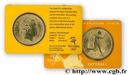 AUSTRALIE 5 Dollars J.O. de Sydney : softball 2000 