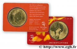 AUSTRALIE 5 Dollars J.O. de Sydney : haltérophilie 2000 