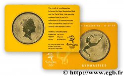 AUSTRALIE 5 Dollars J.O. de Sydney : gymnastique 2000 