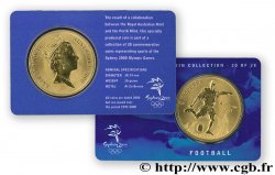 AUSTRALIE 5 Dollars Jeux Olympiques de Sydney :  football 2000 