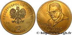 POLOGNE 2 Zlote aigle / Czeslaw Milosz
 2011 Varsovie