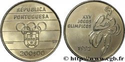 PORTUGAL 200 Escudos 25e Jeux Olympiques 1992 Lisbonne fST 