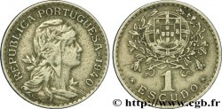 PORTUGAL 1 Escudo femme au bonnet phrygien / emblème 1940 