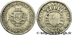 MOZAMBIQUE 2 1/2 Escudos colonie portugaise du Mozambique 1953  TTB 