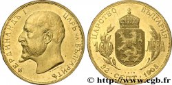 BULGARIEN 100 Leva or Ferdinand Ier / armes 1912 
