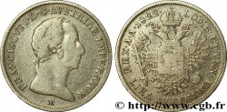 ITALIE - LOMBARDIE-VENITIE 1 Lire Royaume Lombardo-Vénitien François Ier d’Autriche 1822 Milan - M TB 
