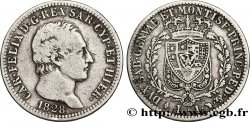 ITALY - KINGDOM OF SARDINIA 1 Lire Charles Félix, roi de Sardaigne 1828 Turin