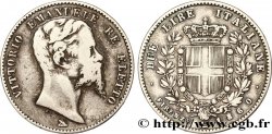 ITALIE 2 Lire Victor Emmanuel II roi élu d’Italie 1860 Florence